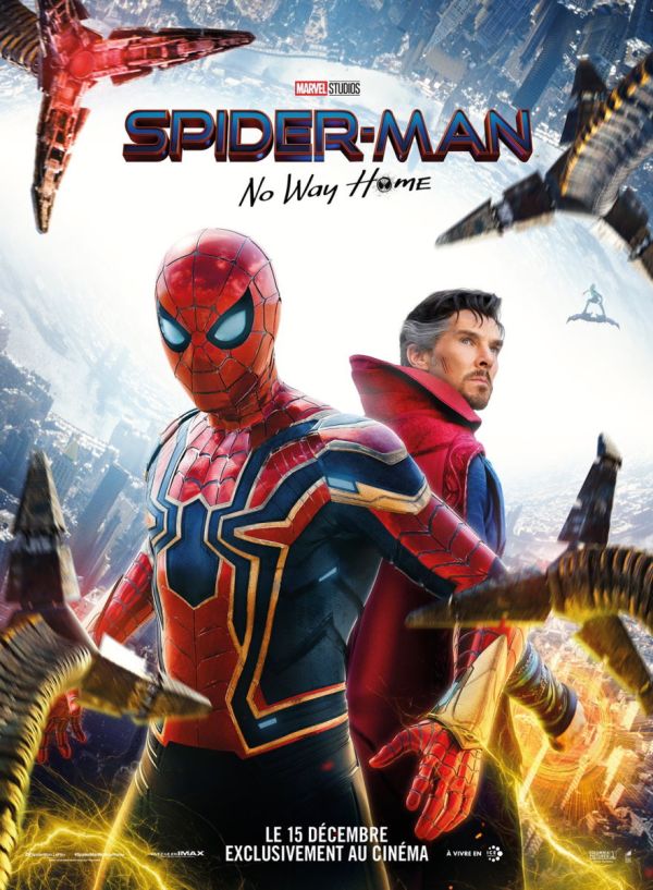 Spider-Man No Way home affiche du film et critique